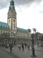Rathaus und Rathausmarkt