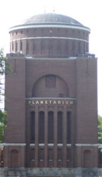 Planetarium, Frontansicht