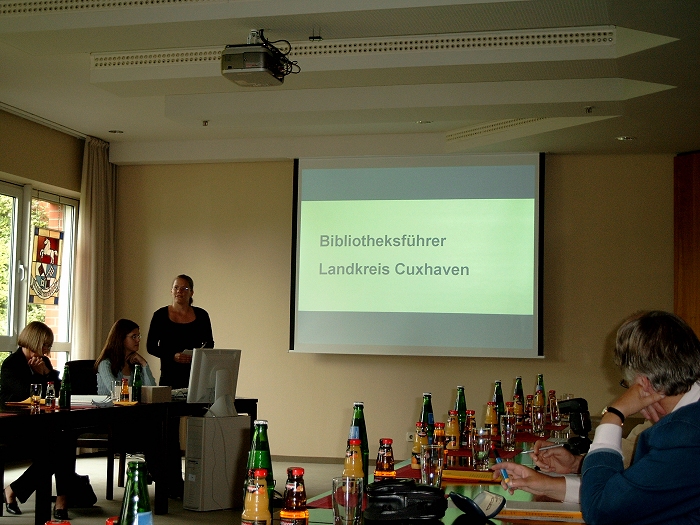 Der Biblioguide - Das Lesemeer / Projektpräsentation und Pressekonferenz beim Landkreis Cuxhaven