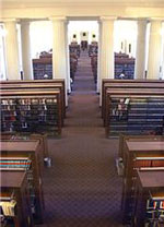 Foto der Havard Law School Library